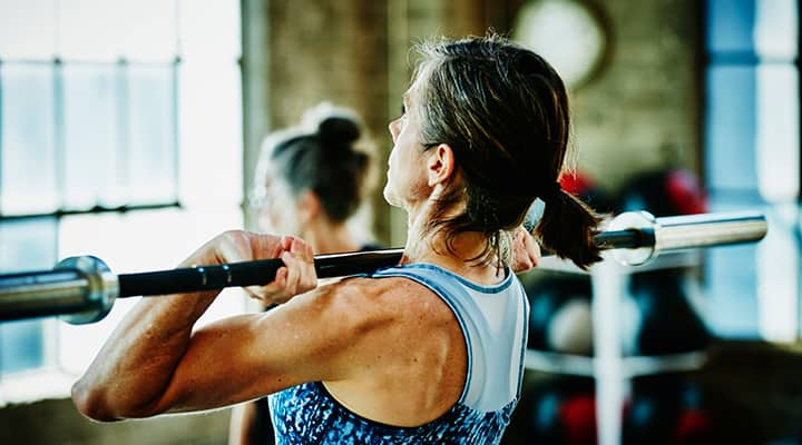 Strength training over 50 is important for maintaining lean muscle