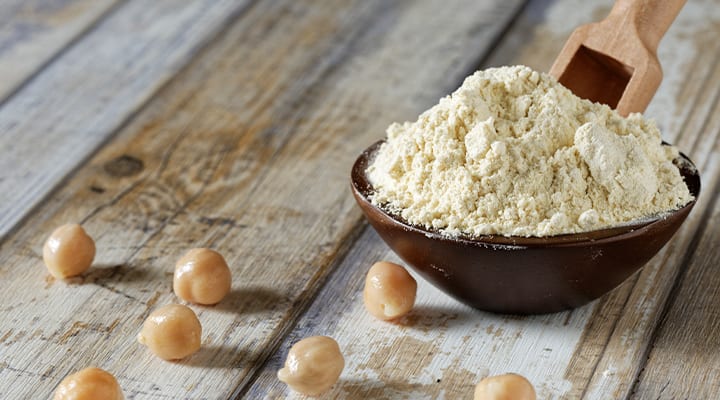 Garbanzo bean flour is full of nutrients