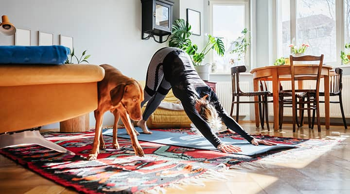 Many flexibility exercises can be executed from a seated position