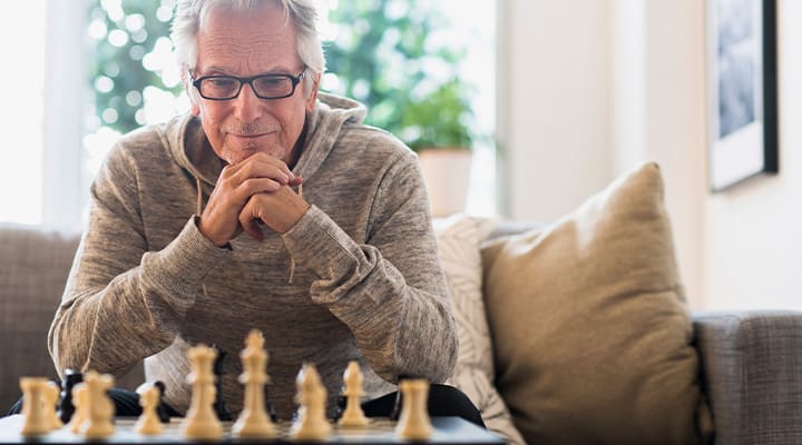 Chess helps exercise your brain