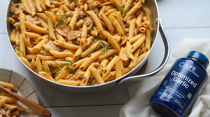 A supplement makes it easy to enjoy the health benefits of garlic