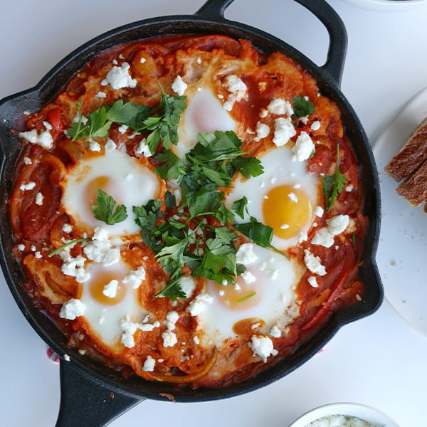 Shakshuka dish