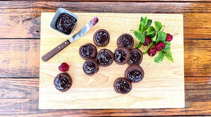 This cherry chocolate recipe makes perfect Valentine’s cookies