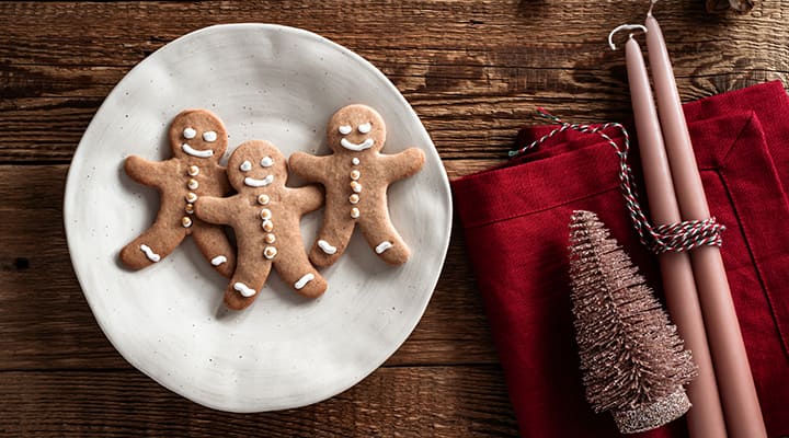 Gingerbread is a classic holiday cookie