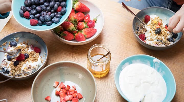 Berries’ nutrients come from their colors