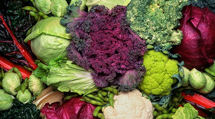 Cruciferous vegetables include broccoli, cabbage, watercress and others