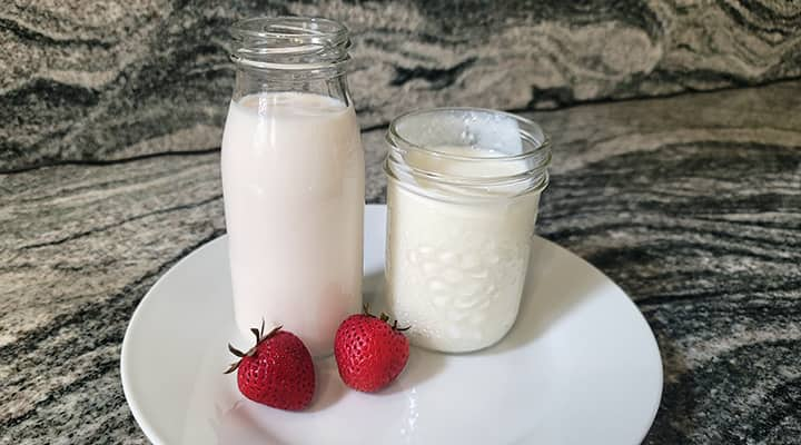 Making milk kefir at home is easy