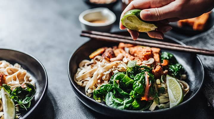 Tempeh is a good source of soy