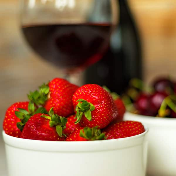 Quercetin is a flavonoid found in wine and berries that supports optimal health