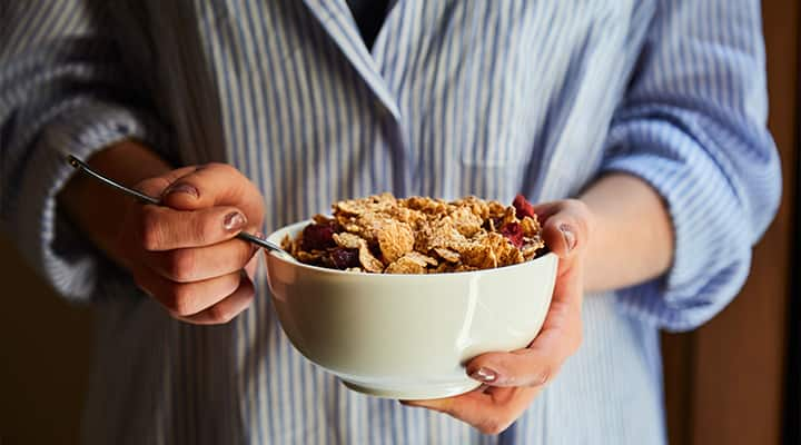 Most breakfast cereals are fortified with heart-healthy folate