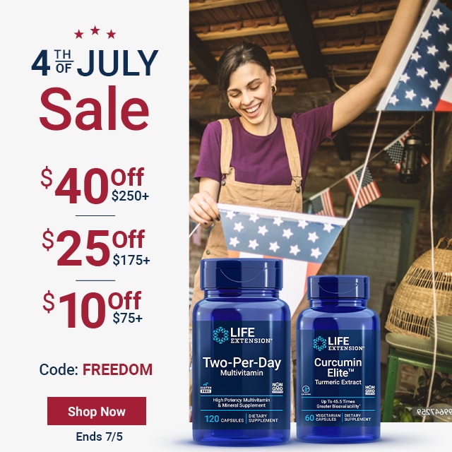 Fourth of July Flash Sale. Ends 7/5. $40 off $250+. $25 off $175+. $10 off $75+. Code: FREEDOM. Shop Now.