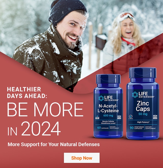 Healthier Days Ahead: Be More in 2024. More Support for Your Natural Defenses. Save Now.