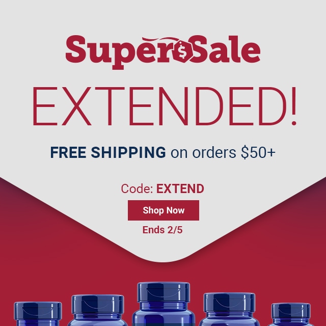 Super Sale Extended! Free Shipping on order $50+. Code: EXTEND. Shop Now. Ends 2/5..