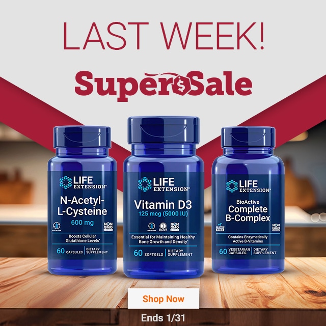 Super Sale - Last Week! Shop Now. Ends 1/31.