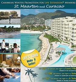 Caribbean Winter Promotion for Life Extension® Members