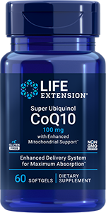 Super Ubiquinol CoQ10 with Enhanced Mitochondrial Support™