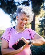 Happy healthy woman who take cistanche