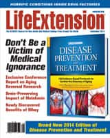 September 2013 Life Extension Magazine® Now Available in Electronic Format