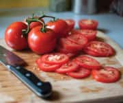 Sliced tomatoes a source of lycopene