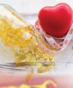 Spilt fish oil capsule supporting HDL