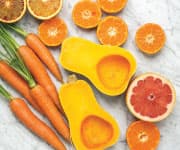 Vegetables and fruits that may affect carotenoid levels