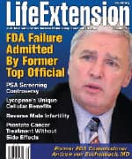 Life Extension magazine cover for December 2012