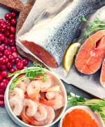 Seafoods that have the carotenoid astacanthin