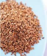 Flaxseeds that contain lignans that is converted to enterolactones