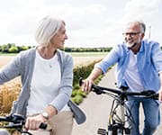 Husband and wife cycling with improved immune function