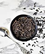 Black tea leaves that contain theaflavins that have a similar effect of senolytic