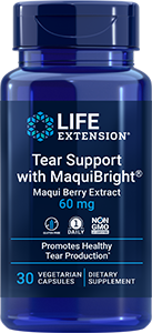 Tear Support with MaquiBright® Maqui Berry Extract, 60 mg, 30 vegetarian capsules